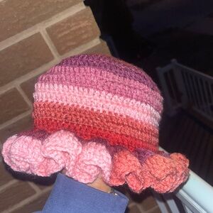 Multicolor Crochet Bucket Hat